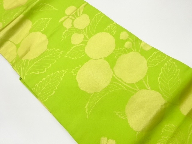 万寿菊模様織出し名古屋帯